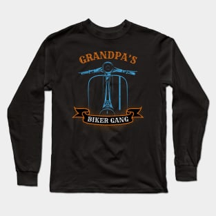 Grandpa's Biker Gang Father's Day Long Sleeve T-Shirt